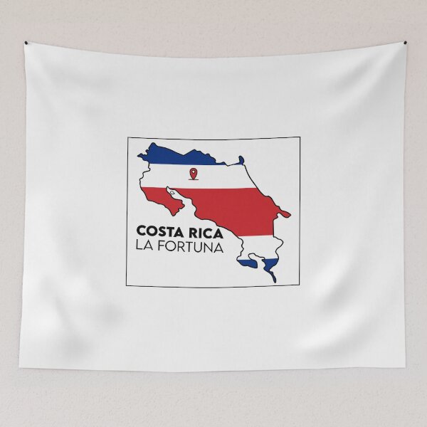 Item preview, Costa Rica the real Map La fortuna designed and sold by J.P Graphic Studio.