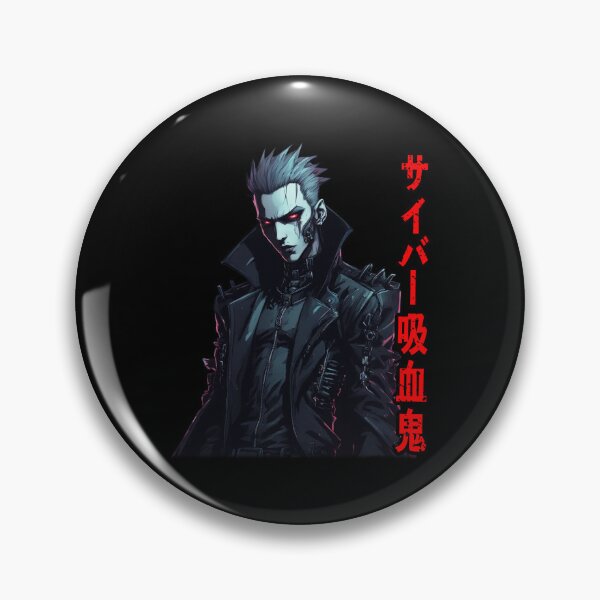 Item preview, Cyber-Vampire Kanji, Digital Revenant, Cyberpunk designed and sold by Burn-Ego.