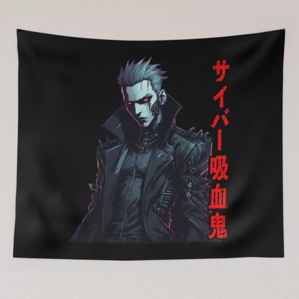 Item preview, Cyber-Vampire Kanji, Digital Revenant, Cyberpunk designed and sold by Burn-Ego.