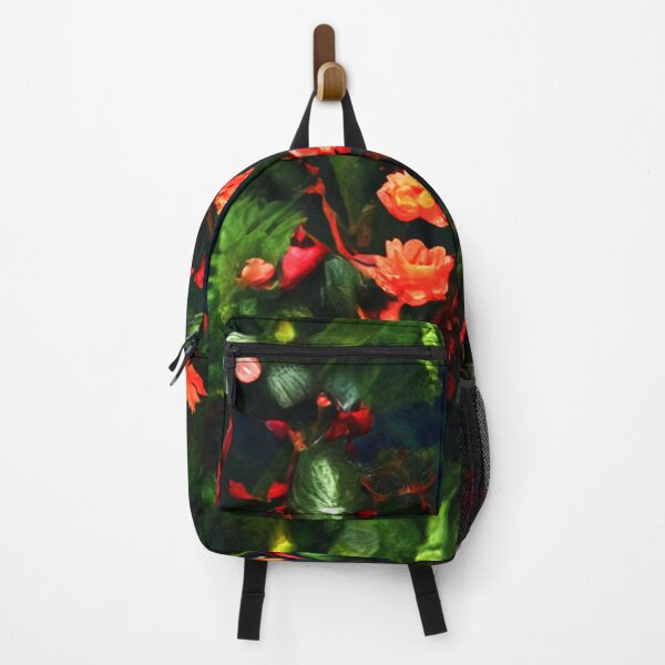 Item preview, Greenery Floral Pattern - Dark Colorful Orange Flowers designed and sold by SassyArtistry.