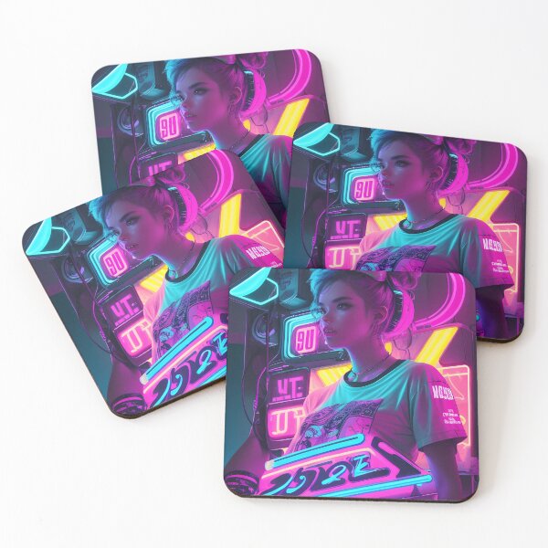 Item preview, Retro Girl 80s designed and sold by WordStickerss.