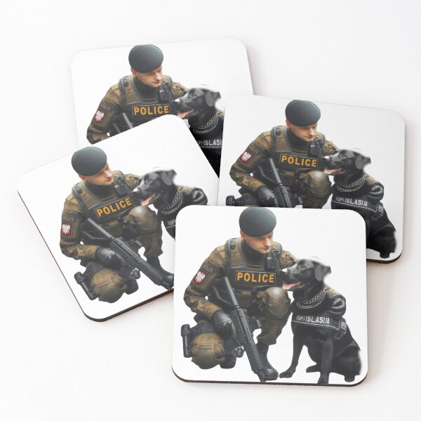 Item preview, Policeman and His Service Dog designed and sold by KrisJuliet.
