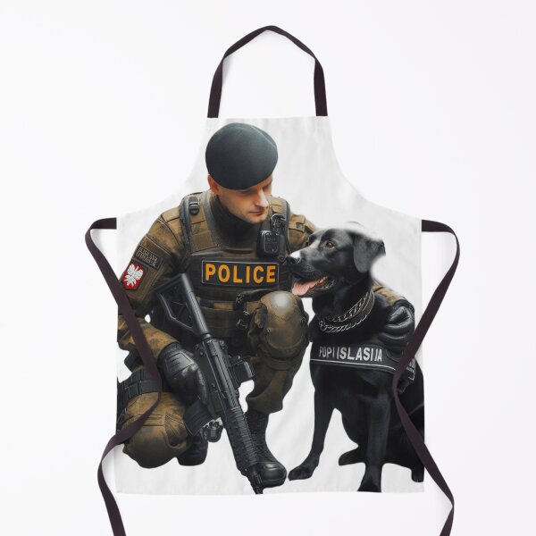 Item preview, Policeman and His Service Dog designed and sold by KrisJuliet.