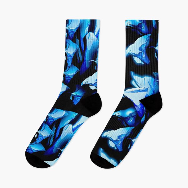 Item preview, Calla Lily in Blue and White  designed and sold by Overthetopsm.