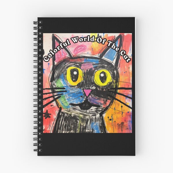 Item preview, Colorful World Of The Cat designed and sold by mirciashop.