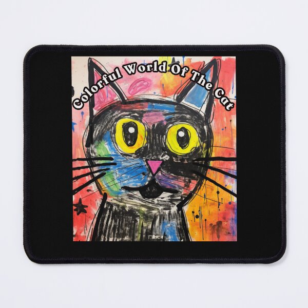 Item preview, Colorful World Of The Cat designed and sold by mirciashop.