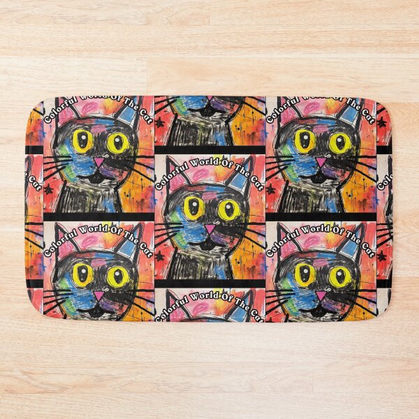 Item preview, Colorful World Of The Cat designed and sold by mirciashop.