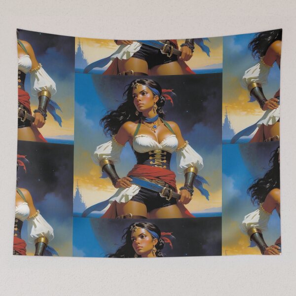 Item preview, Isabel the Pirate Queen designed and sold by abellemorte.