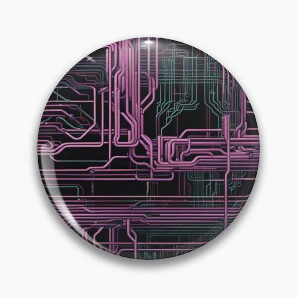 Item preview, Cyberpunk Cables, Abstract Pattern designed and sold by Burn-Ego.