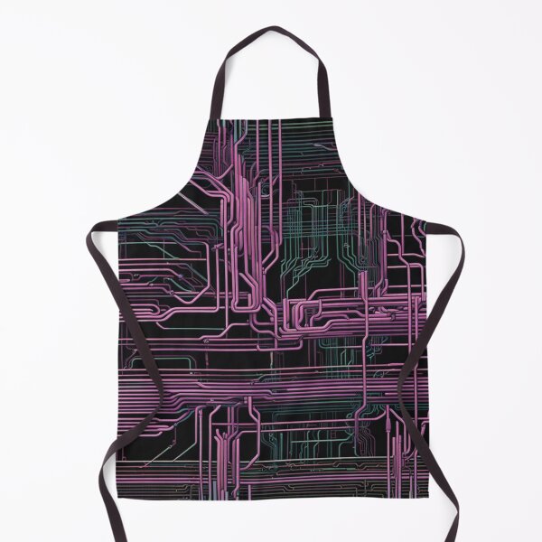 Item preview, Cyberpunk Cables, Abstract Pattern designed and sold by Burn-Ego.