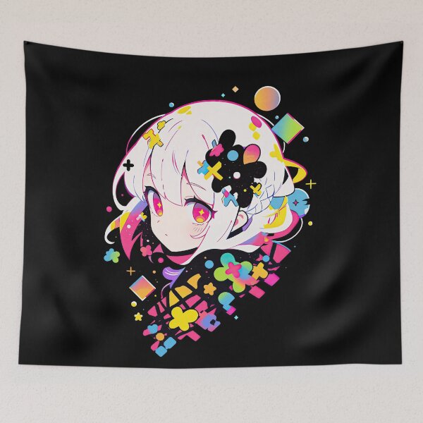 Item preview, Star Rock Anime Sticker designed and sold by AIbrushedHamlet.