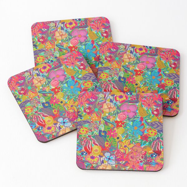 Item preview, Bright Hawaiian floral  designed and sold by Kamaloca.