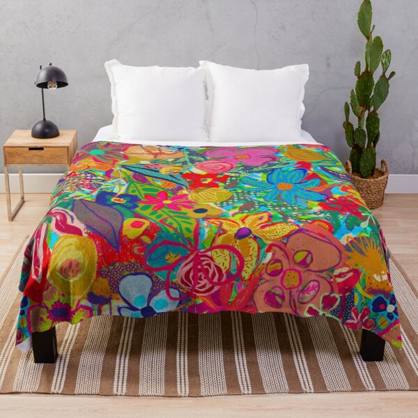 Item preview, Bright Hawaiian floral  designed and sold by Kamaloca.