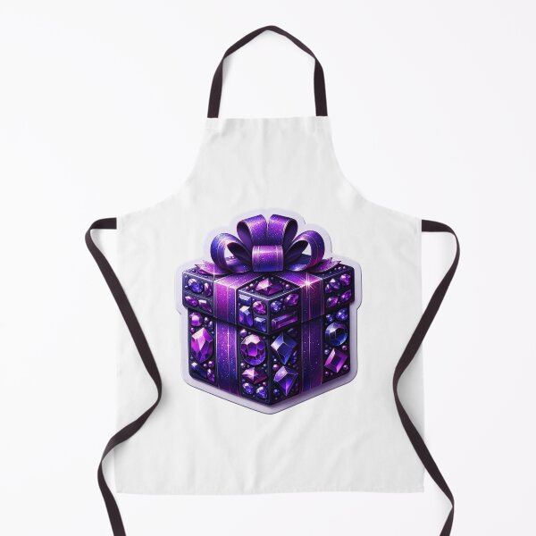 Item preview, Beautiful Wrapped Purple Gift Die- Cut Sticker designed and sold by mymagicstoreus.