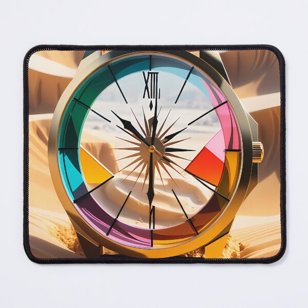 Item preview, Chronological Cascade: Crystal Clock in a Visual Torrent designed and sold by Artedig.