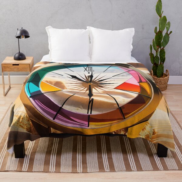 Item preview, Chronological Cascade: Crystal Clock in a Visual Torrent designed and sold by Artedig.