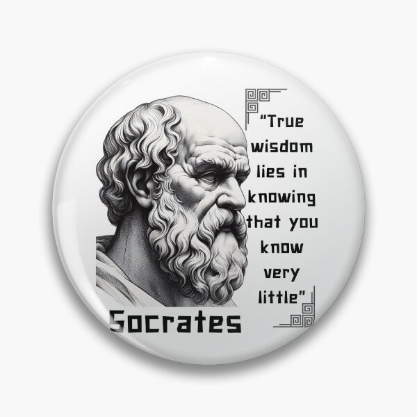 Item preview, Socrates famous quote for stoics lovers designed and sold by CachoGlorious.