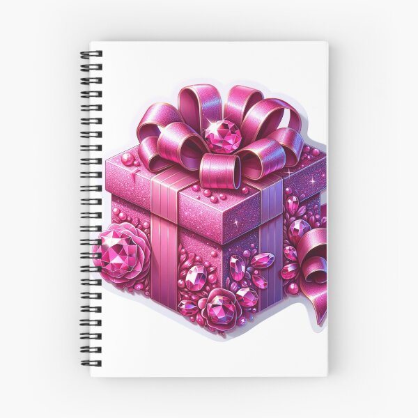 Item preview, Beautiful Pink Wrapped Gift Die- Cut Sticker designed and sold by mymagicstoreus.