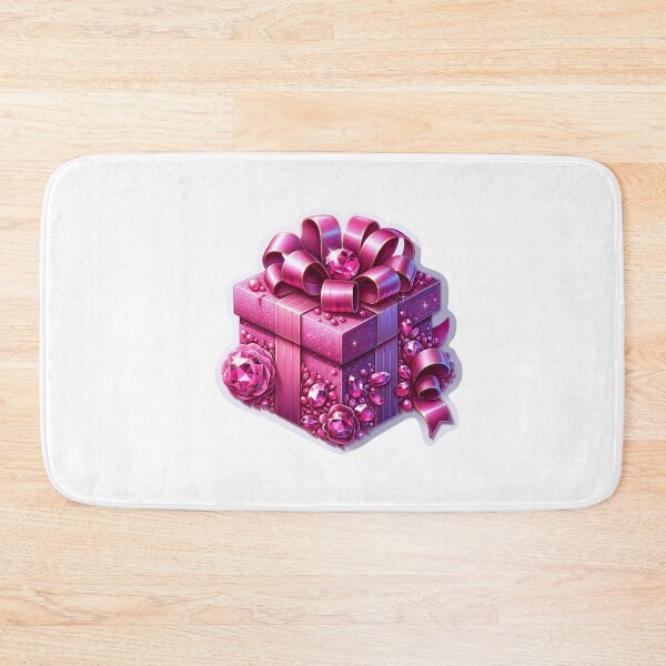 Item preview, Beautiful Pink Wrapped Gift Die- Cut Sticker designed and sold by mymagicstoreus.