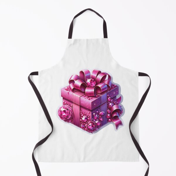 Item preview, Beautiful Pink Wrapped Gift Die- Cut Sticker designed and sold by mymagicstoreus.