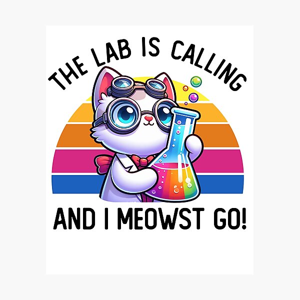 Item preview, The Lab is Calling and I Meowst Go designed and sold by DetourShirts.