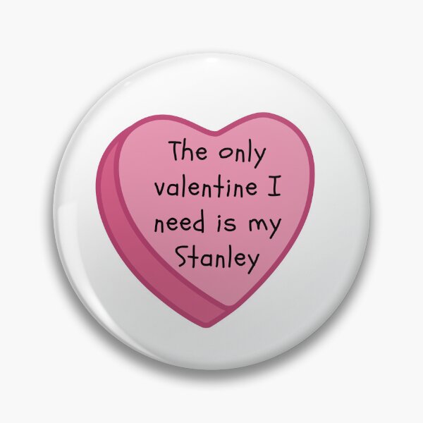 Item preview, Stanley Cup Valentine Pink Candy Heart designed and sold by NimuehArt.