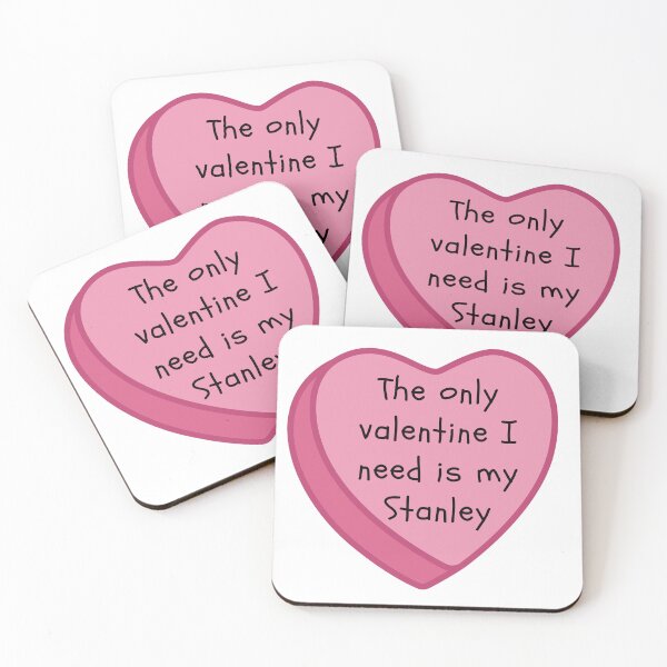 Artikelvorschau, Stanley Cup Valentine Pink Candy Heart entworfen und verkauft von NimuehArt.