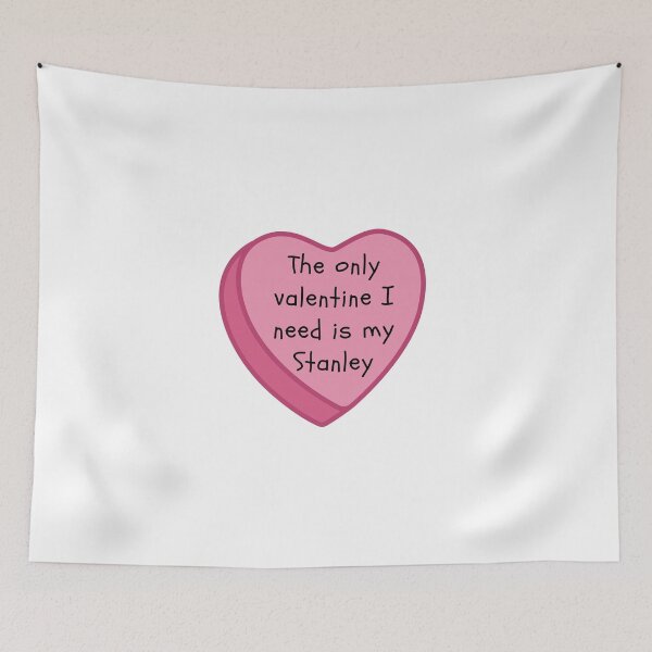 Item preview, Stanley Cup Valentine Pink Candy Heart designed and sold by NimuehArt.