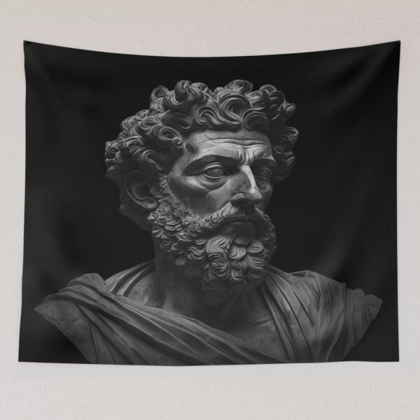 Item preview, Marcus Aurelius Stoicism designed and sold by EstiloEstoico.