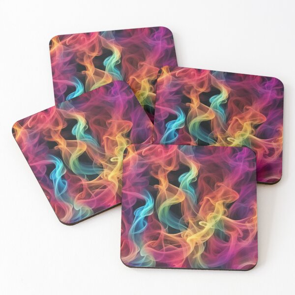 Item preview, Abstract Colorful Smoke Pattern designed and sold by calibrit.