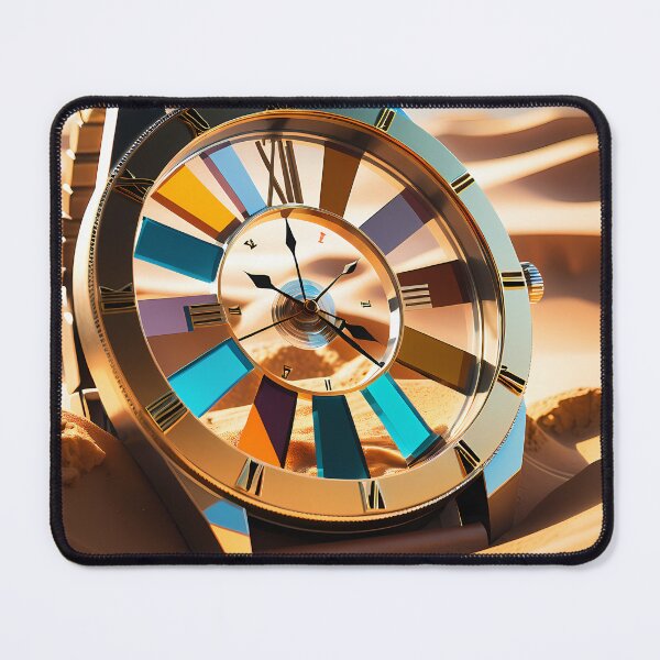 Item preview, Abstract Liquid Crystal: Time Essence Digital Clock designed and sold by Artedig.