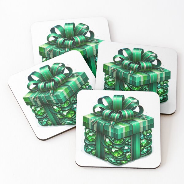 Item preview,  Beautiful Green Gift Die- Cut Sticker designed and sold by mymagicstoreus.