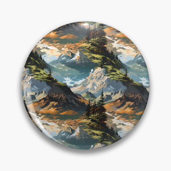 Artikelvorschau, Tatra Mountain Dream: Nahtloses Naturmuster entworfen und verkauft von VoyteksDesigns.