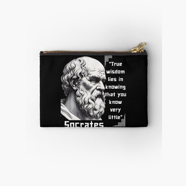 Item preview, Socrates famous quote for stoics lovers designed and sold by CachoGlorious.