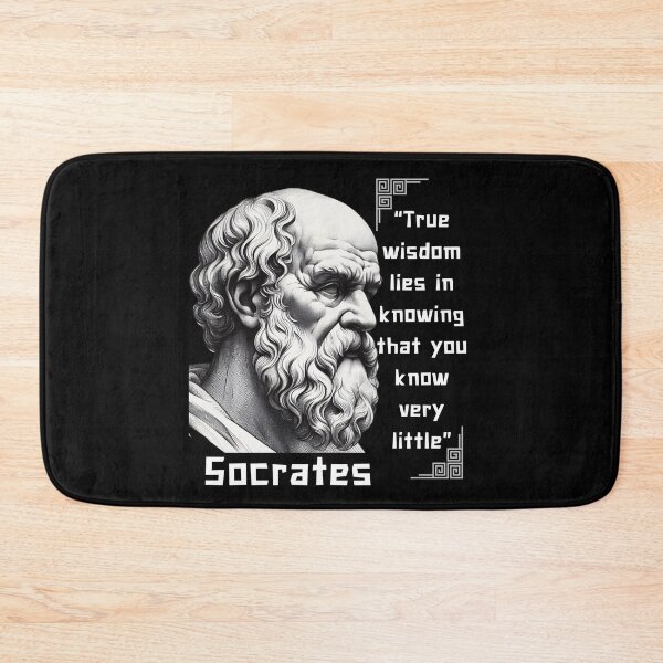 Item preview, Socrates famous quote for stoics lovers designed and sold by CachoGlorious.