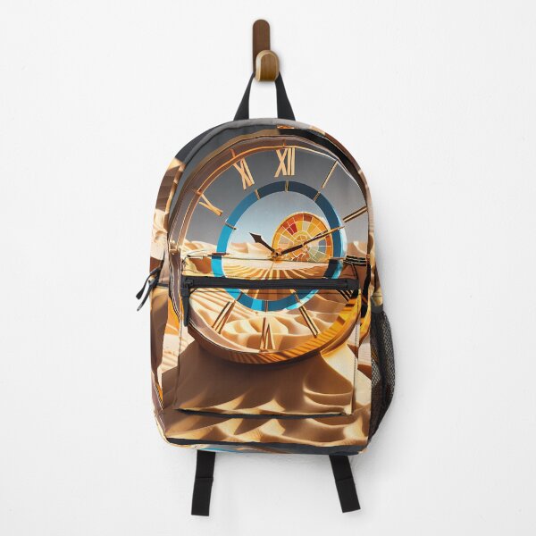 Item preview, Chronological Tide: Crystal Clock on the Digital Shore designed and sold by Artedig.