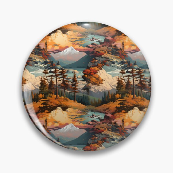 Artikelvorschau, Tatra Mountain Dream: Nahtloses Naturmuster entworfen und verkauft von VoyteksDesigns.