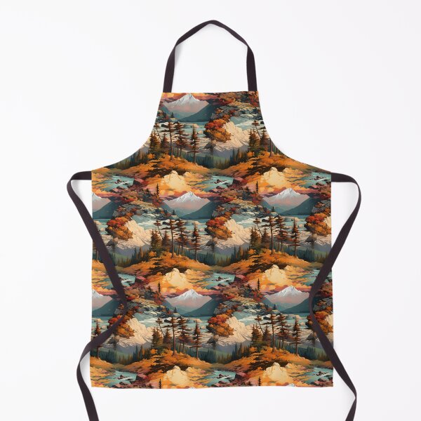 Item preview, Tatra Mountain Dream: Seamless Nature Pattern designed and sold by VoyteksDesigns.
