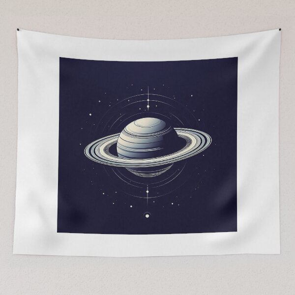 Item preview, Saturn's Majesty designed and sold by TextileTrove.