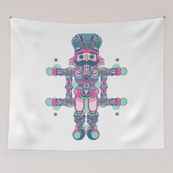 Item preview, Pastel nutcraker totem designed and sold by TheRealmWithin.