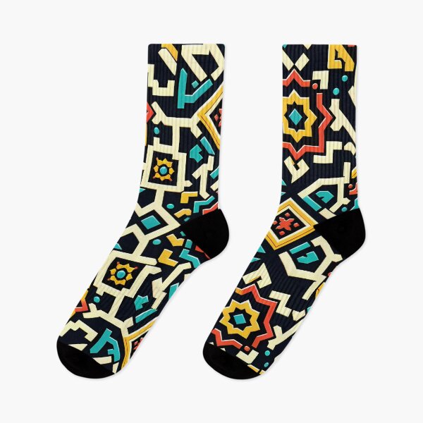 Item preview, KaleidoSpectrum Star - Vibrant Geometric Ensemble designed and sold by JH Pleasant.