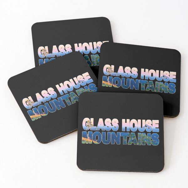 Item preview, GLASS HOUSE MOUNTAINS - Sunshine Coast Sunset designed and sold by Adam Gormley.