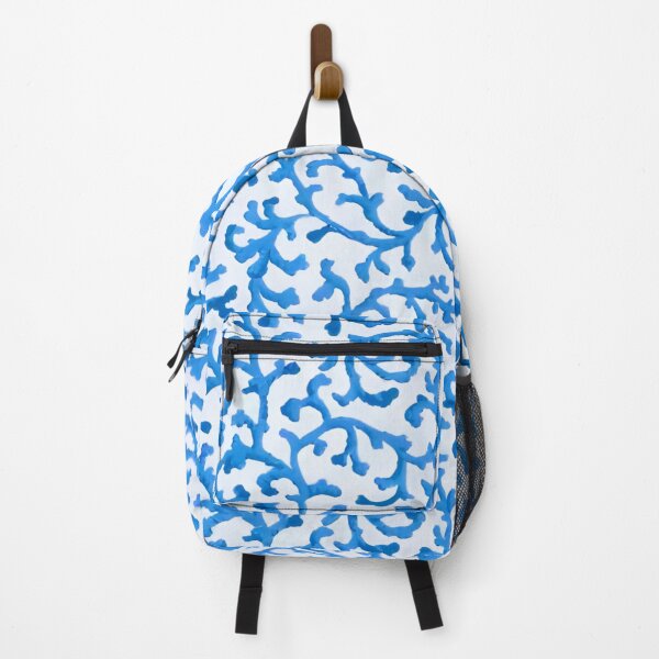 Item preview, Blue and white corals designed and sold by SophieClimaArt.