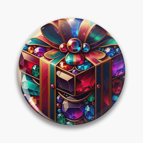 Item preview, Beautiful Multi- Color Gift Wrapped Gift Die- Cut Sticker designed and sold by mymagicstoreus.