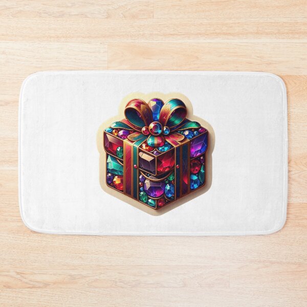 Item preview, Beautiful Multi- Color Gift Wrapped Gift Die- Cut Sticker designed and sold by mymagicstoreus.