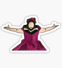 Bearded Lady Sticker Sticker