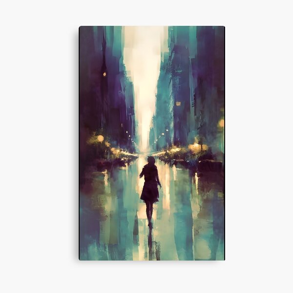 Item preview, Whimsical Dreamy Street designed and sold by WANBASTEN.