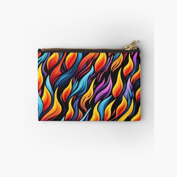 Item preview, Abstract Colorful Flames Pattern designed and sold by calibrit.