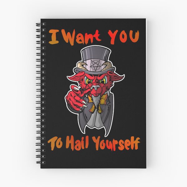 Item preview, Hell Recruiter designed and sold by SpikeBrittleArt.