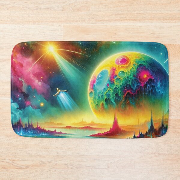 Item preview, Spaceship leaving an Alien Planet designed and sold by ScroggMcGoose.